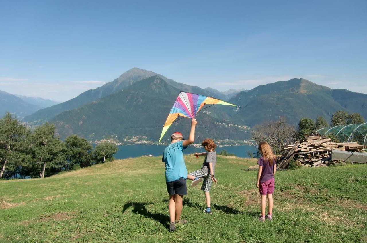 Pianello Del Lario Agriturismo Piccolo Paradiso מראה חיצוני תמונה